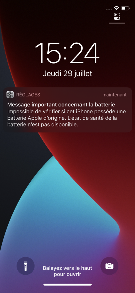 Batterie iPhone XR Sans BMS, 2942mAh - Garantie sans message d'erreur -  Français