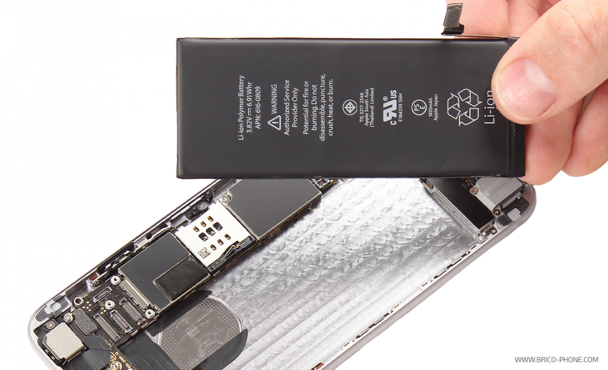 Une réparation de la batterie d'un iPhone 6 à un prix réduit Le blog
