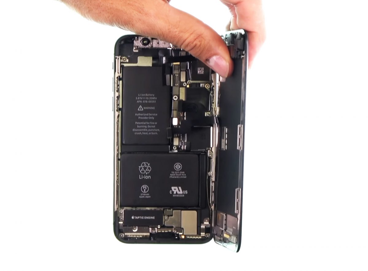 Batterie d’un iPhone X un changement assez facile à faire Le blog