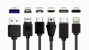 Différentes normes de câbles USB