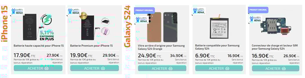 Coachs en visio et 10€ de rabais avec le Bonus réparation Brico-phone