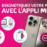 Application M360 diagnostic d'iPhone