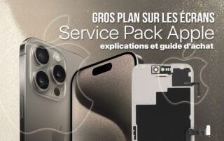 écrans service pack pour iPhone Apple