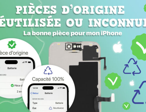 Statuts des pièces détachés pour mon iPhone