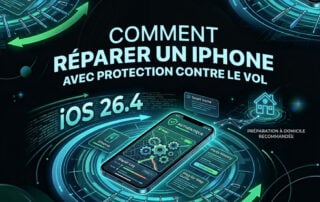 comment réparer un iPhone sous iOS 26.4