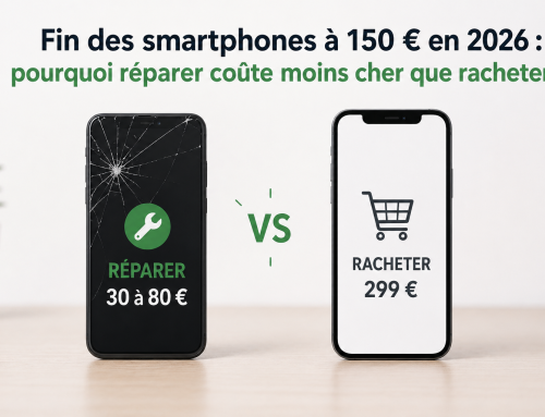 Fin des smartphones à 150 € en 2026 : pourquoi réparer coûte moins cher que racheter
