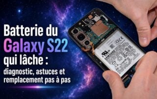 Batterie du Galaxy S22 qui lâche : diagnostic, astuces et remplacement pas à pas