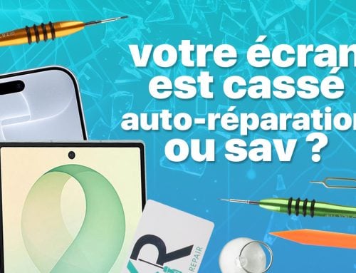 Écran iPhone ou Samsung cassé en 2026 : attendre le SAV ou le réparer vous-même ?