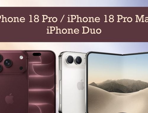 Nouveaux iPhone 18 Pro, 18 Pro Max et Duo